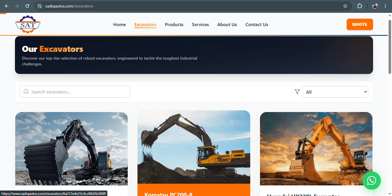 Sadiq Auto Traders – Heavy Machinery & Spare Parts Platform gallery image 5
