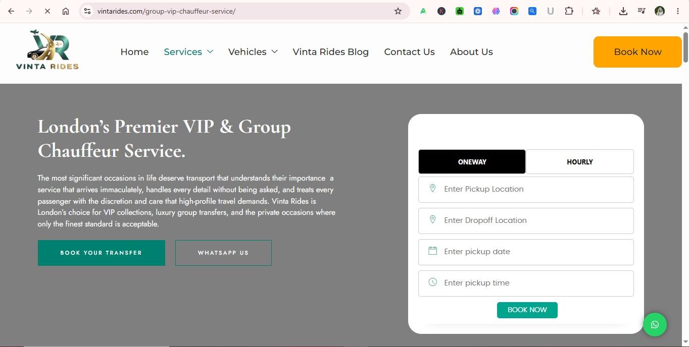 Vinta Rides – Premium Luxury Chauffeur Service Platform, London, UK gallery image 3