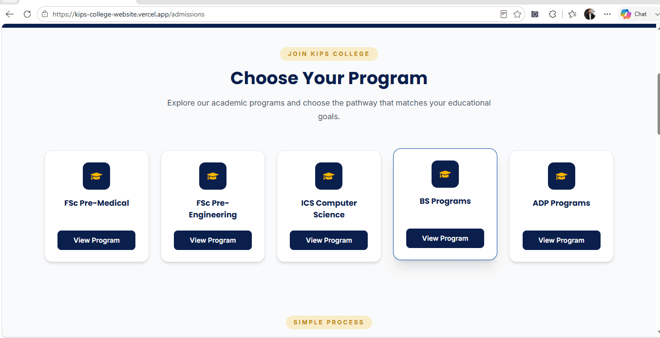 KIPS College Chichawatni – College Website gallery image 2