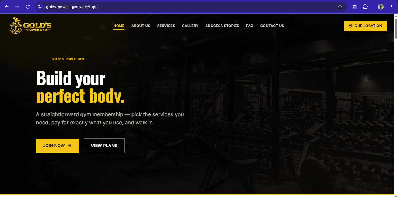 Gold's Power Gym gallery image 1